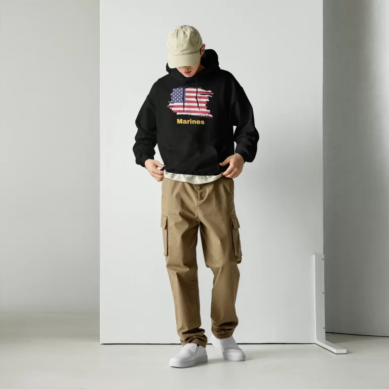 Military Tee - Marine Hoodie